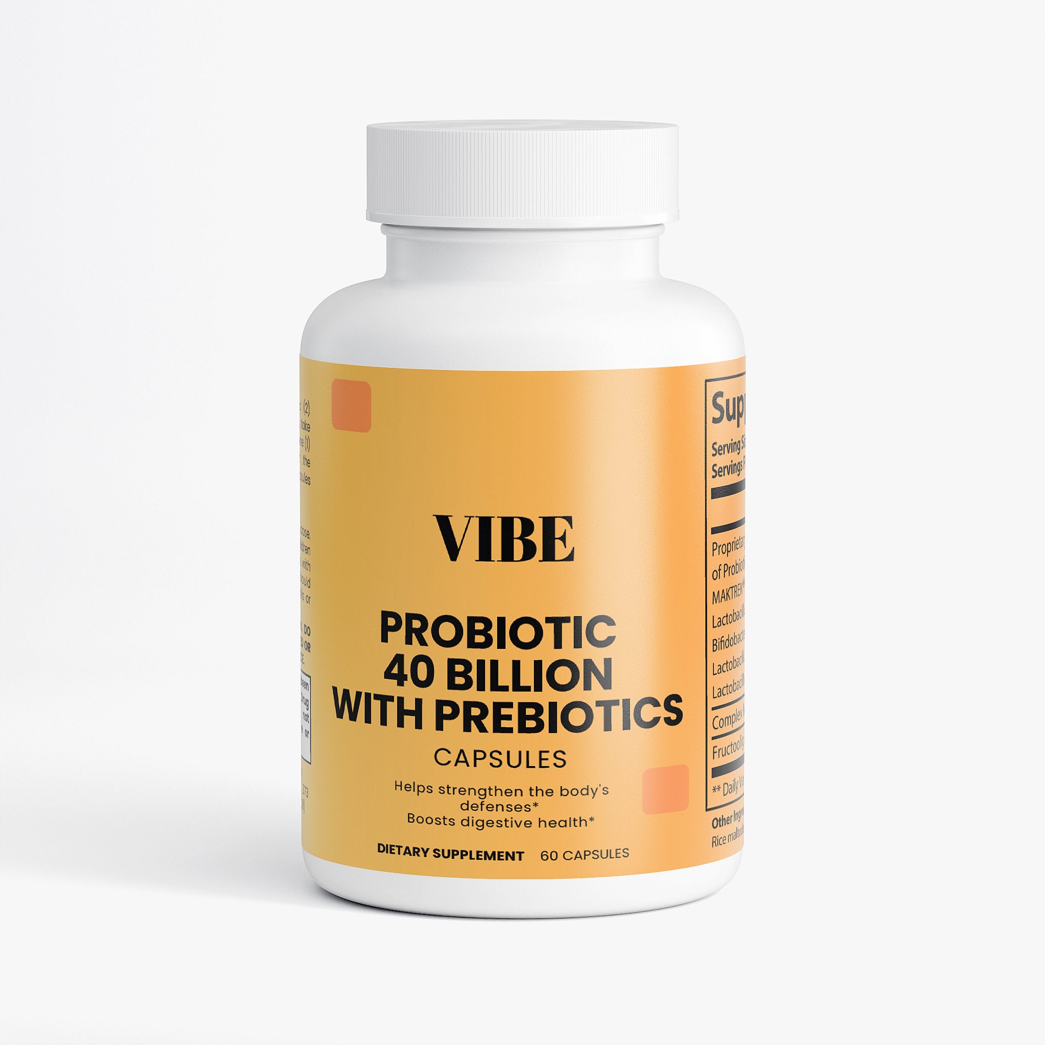 Probiotic 40 Billion with Prebiotics